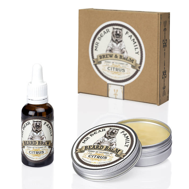 Coffret Cadeau Barbe "Citrus"