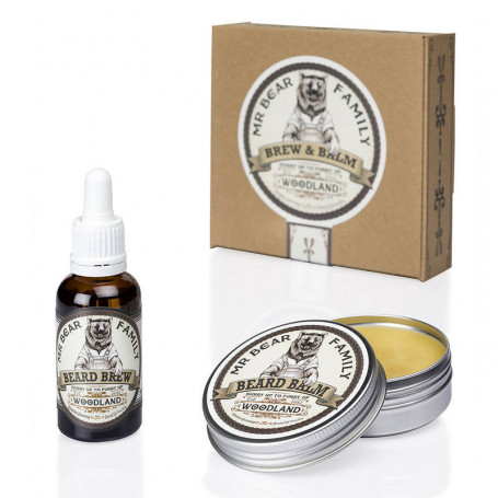 Coffret Cadeau Barbe "Woodland"
