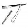 Shavette "Barber" Push-Type en Inox