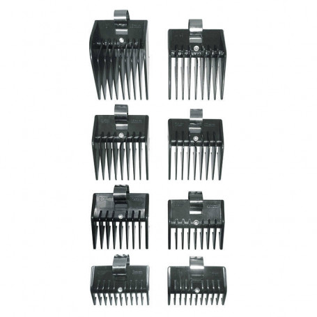 Set de 8 contre-peignes pour Tondeuses