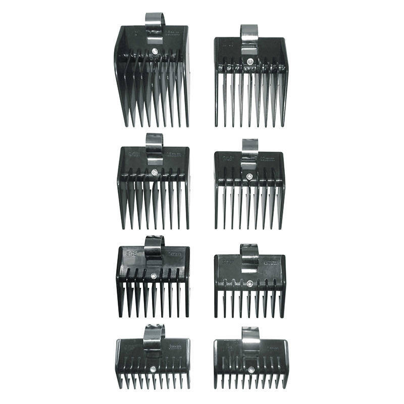 Set de 8 contre-peignes pour Tondeuses