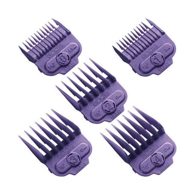 Ensemble de 5 Contre-Peignes Magnétiques pour Tondeuse