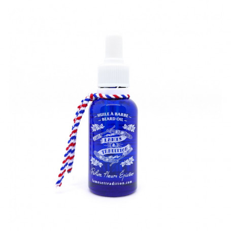 Huile à Barbe Parfum "Fleurs Épicées" - Lames & Tradition