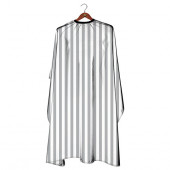 Cape de Coiffure Blanc et Gris