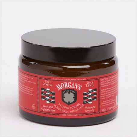 Pommade coiffante Tenue et Brillance médium.