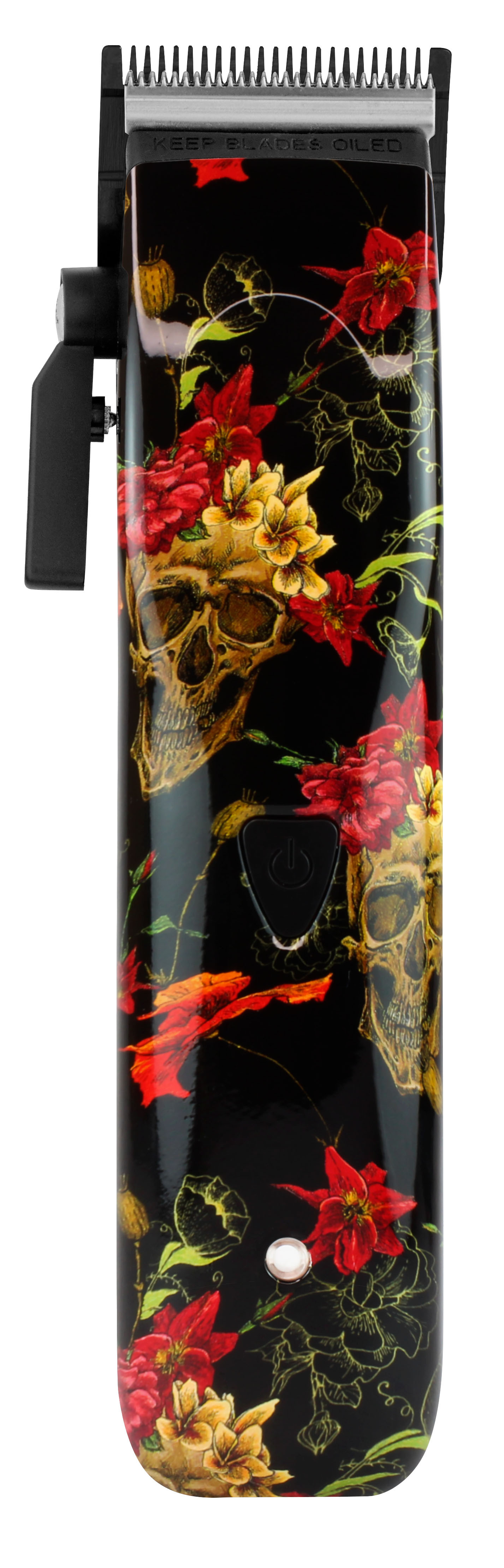Coque Customisé pour Tondeuse TH35 "Skull et Fleurs"