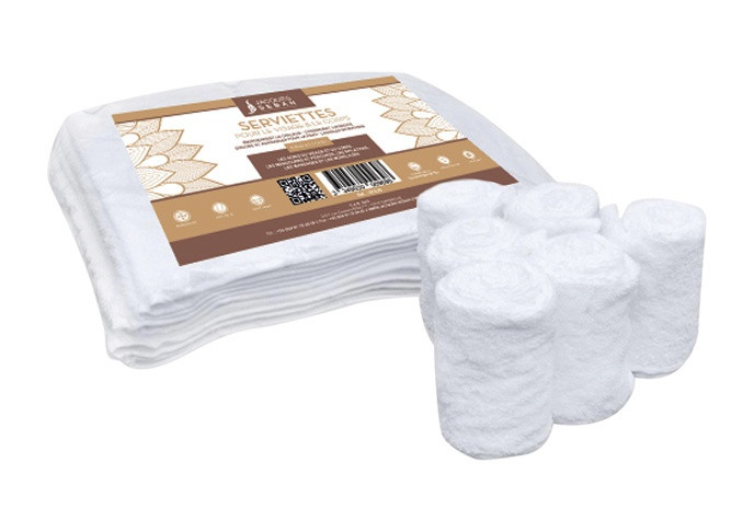 Lot de 6 Serviettes Blanche